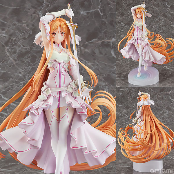 AmiAmi [Character & Hobby Shop]  Sword Art Online - Asuna -Knights of the  Blood Ver.- 1/8 Complete Figure(Released)