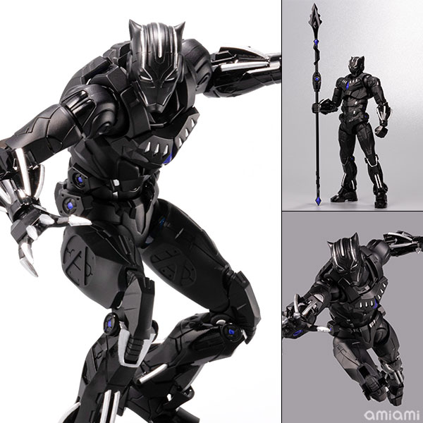 AmiAmi [Character & Hobby Shop] | Fighting Armor Black Panther 