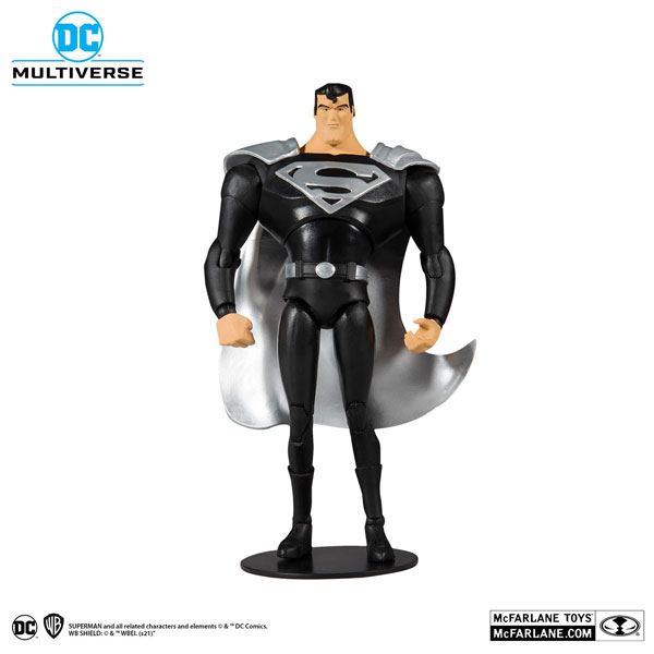 McFarlane Toys "DC Comics" DC Multiverse 7 Inch Action Figure #118 Superman (Black Suit) รูปภาพ 1