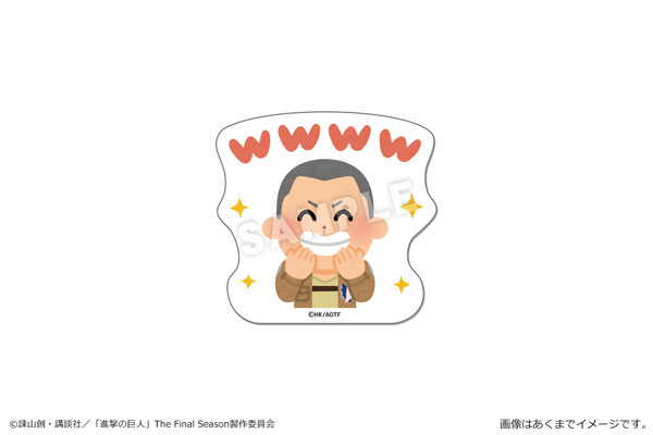 AmiAmi [Character & Hobby Shop] | 进击的巨人×插画屋贴贴Mania S 07