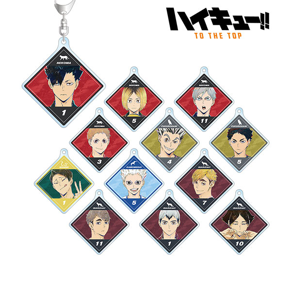 AmiAmi [Character & Hobby Shop]  Haikyuu!! School Object Acrylic Stand  Nekoma High School(Released)