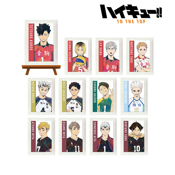 Haikyuu TO THE TOP Stickers - Daishou Suguru, Hoshiumi Kourai