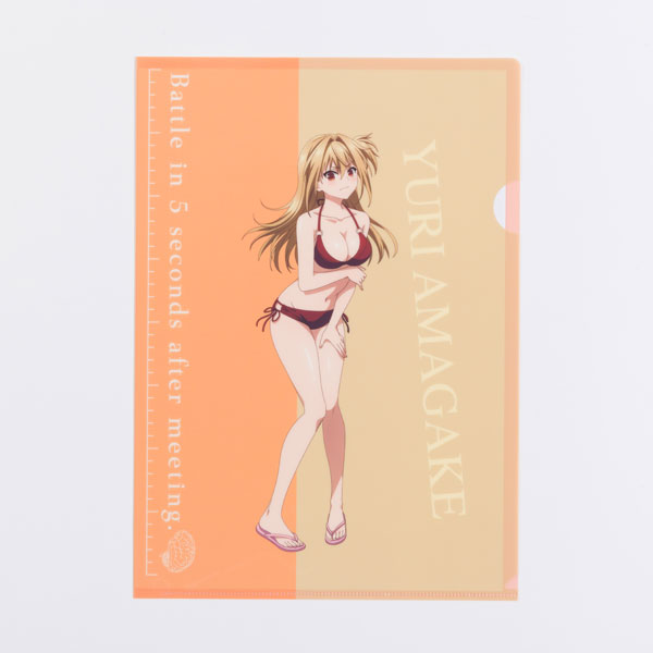 battle game in 5 seconds yuuri amakage watercolor fanart hot waifu summer  2021 deatte 5 byou de battle cool face Poster for Sale by Animangapoi