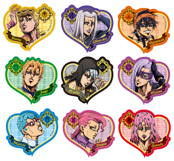 Jojo's Bizarre Adventure Stone Ocean Anime Butterfly Badge Box of 12 :  : Toys