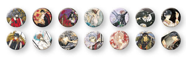 AmiAmi [Character & Hobby Shop]  ONE PIECE FILM GOLD - Long Tin Badge  Collection 14Pack BOX(Released)