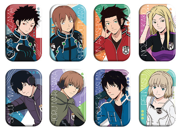 AmiAmi [Character & Hobby Shop]  World Trigger Marukaku Tin Badge vol.3  8Pack BOX(Released)