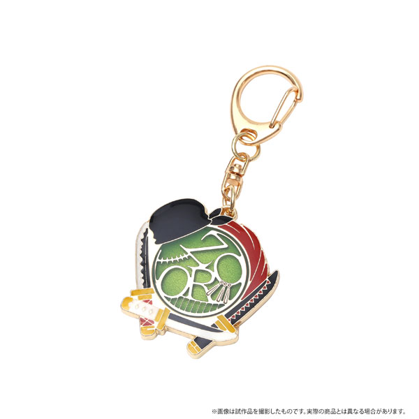 ゾロ PVCキーホルダー Plush Keychain Zoro with Famous Line One Piece - Meccha Japan