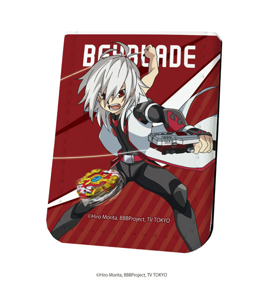 AmiAmi [Character & Hobby Shop]  Leather Sticky Notes Book Beyblade  Burst 02/ Shu Kurenai(Released)