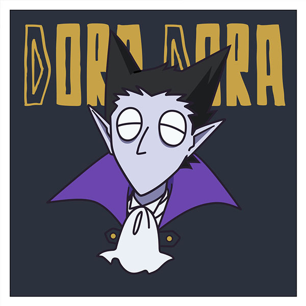 COSPA The Vampire Dies in No Time Draluc Deformed Cushion Cover รูปภาพ 1