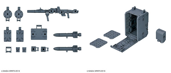 30MM W017 ｵﾌﾟｼｮﾝﾊﾟｰﾂｾｯﾄ8(ﾏﾙﾁﾊﾞｯｸﾊﾟｯｸ)