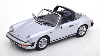 KK Scale 1/18 Porsche 911 Carrera 3.2 Targa 250.000 Anniversary 1988 silver 画像 1