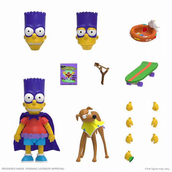 AmiAmi [Character & Hobby Shop] | The Simpsons / Bartman Ultimate 7 Inch  Action Figure(Released)