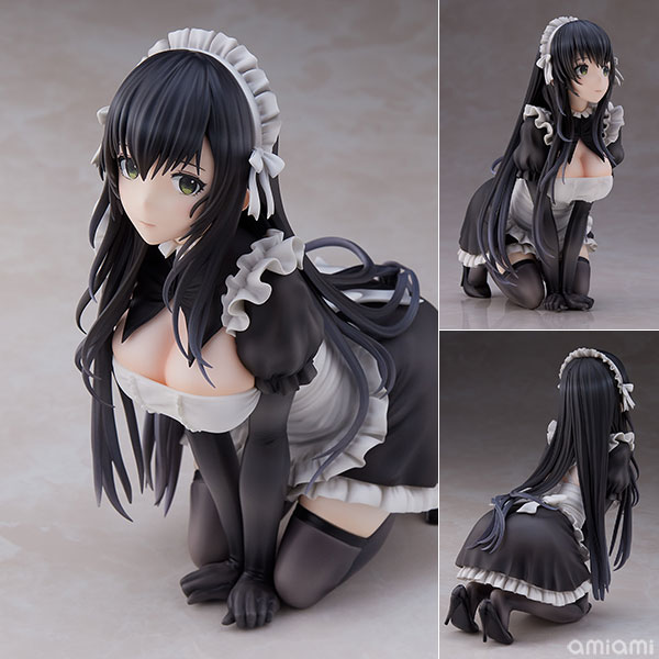 (Pre-owned ITEM:A-/BOX:B)"Black-haired Maid" illustration by Io Haori Complete Figure(Released)