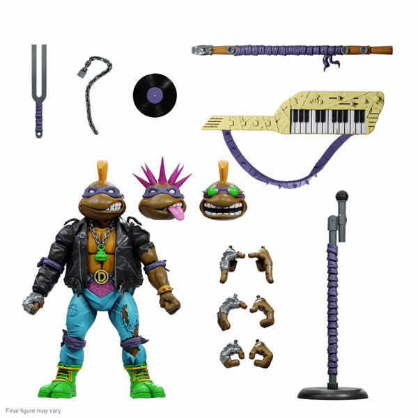 パンカー ドナテロ アルティメイト 7インチ アクションフィギュア　super7 AmiAmi [Character & Hobby Shop] | Teenage Mutant Ninja Turtles
