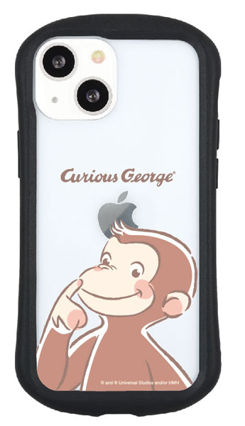 AmiAmi [Character & Hobby Shop] | Curious George iPhone 13mini/12mini  Hybrid Clear Case George(Released)