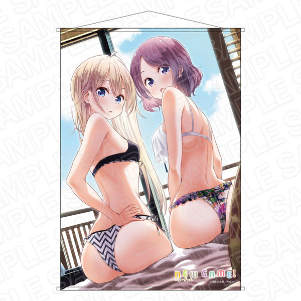 AmiAmi [Character & Hobby Shop] | NEW GAME！ B2挂画八神光&远山伦 