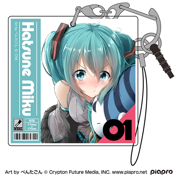 COSPA Hatsune Miku Acrylic Multi Keychain Pentagon Ver. รูปภาพ 1