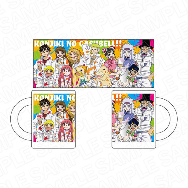 AmiAmi [Character & Hobby Shop]  Zatch Bell! Sticker Zatch Bell Paint  ver.(Released)