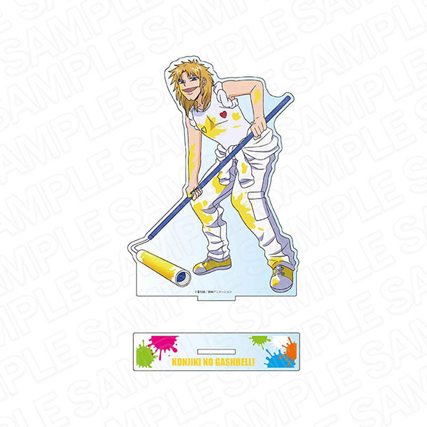 AmiAmi [Character & Hobby Shop]  Zatch Bell! Sticker Zatch Bell Paint  ver.(Released)