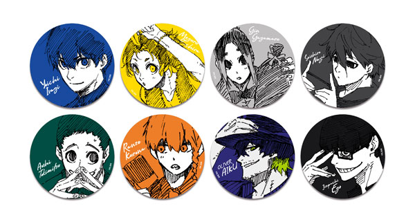 AmiAmi [Character & Hobby Shop] | Bluelock Secret Metal Tin Badge 