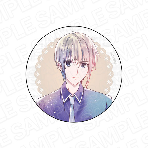 AmiAmi [Character & Hobby Shop]  TV Anime Fruits Basket Tin Badge PALE  TONE series Kureno Soma(Released)