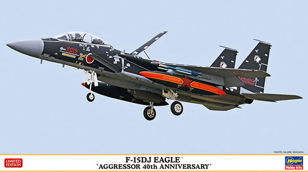 Hasegawa 1/72 F-15DJ Eagle "Aggressor 40th Anniversary" Plastic Model