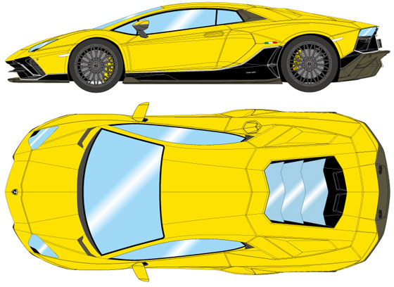 AmiAmi [Character & Hobby Shop] | 1/43 Lamborghini Aventador