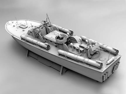 AmiAmi [Character & Hobby Shop] | 1/72 PT Boat PT-559/PT-160