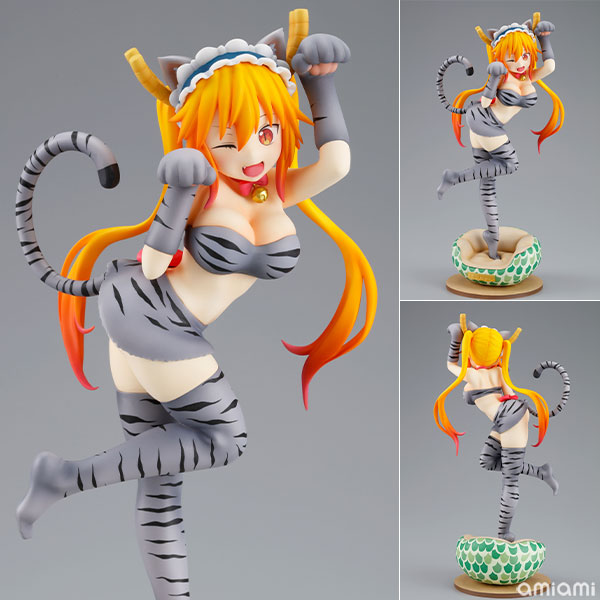 Anime Miss Kobayashi's Dragon Tohru Maid Cafe Ver. 1/7 PVC Figures Model  Statues