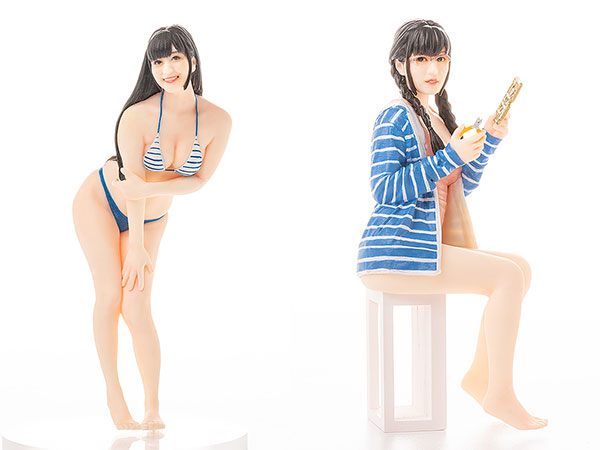 東雲うみ 1/20 水着フィギュア 完成品 塗装済み PLAMAX MF-70 AmiAmi [Character & Hobby Shop] | PLAMAX MF-70 minimum factory