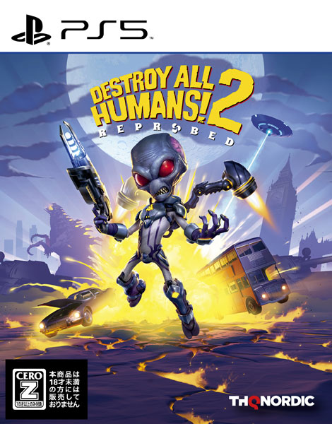  Destroy All Humans! - Xbox One : Thq Nordic, Nordic Games:  Video Games