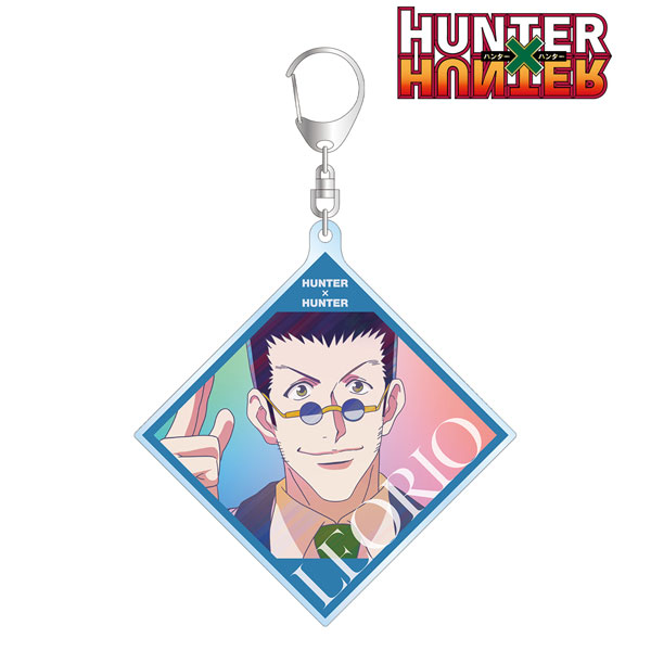 AmiAmi [Character & Hobby Shop]  Hunter x Hunter Leorio Ani-Art clear  label BIG Tin Badge(Released)