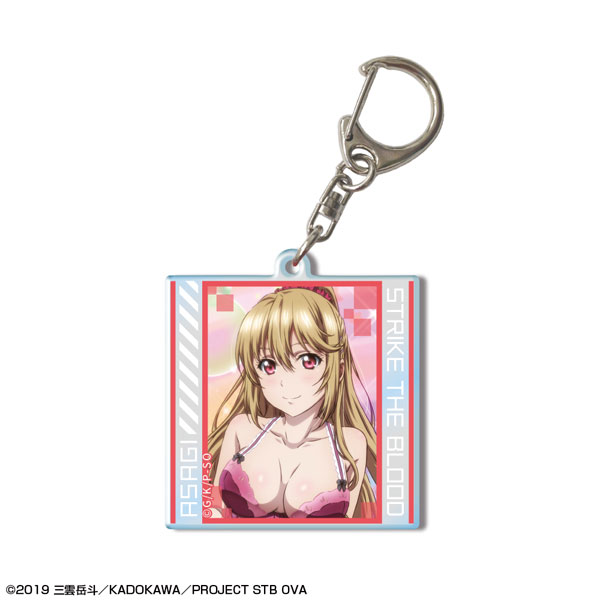 AmiAmi [Character & Hobby Shop]  OVA Strike the Blood IV (Fourth)  PuniColle! Keychain (w/Stand) Asagi Aiba(Released)