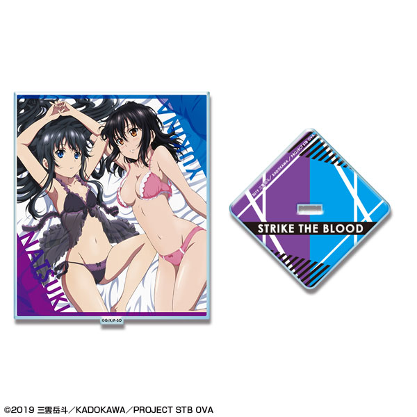 AmiAmi [Character & Hobby Shop]  Strike the Blood IV Deka Acrylic Stand La  Folia Rihavein(Released)