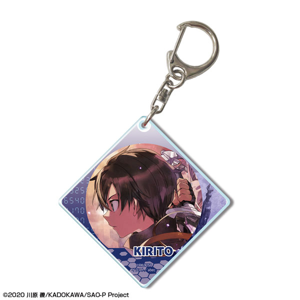 Movie Sword Art Online Progressive: Aria of a Starless Night Acrylic Keychain Design 01 (Kirito /A) รูปภาพ 1