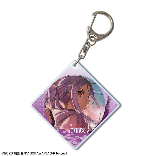 Movie Sword Art Online Progressive: Aria of a Starless Night Acrylic Keychain Design 03 (Mito /A) รูปภาพ 1