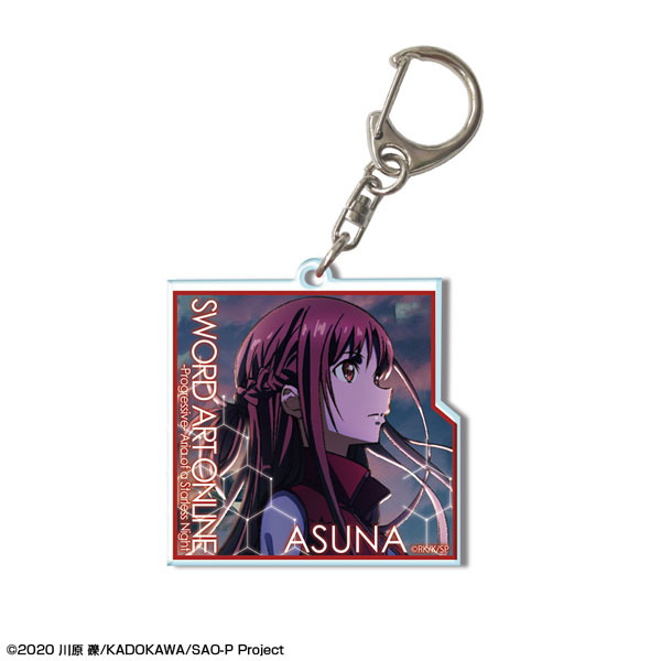 Movie Sword Art Online Progressive: Aria of a Starless Night Acrylic Keychain Design 05 (Asuna /B) รูปภาพ 1