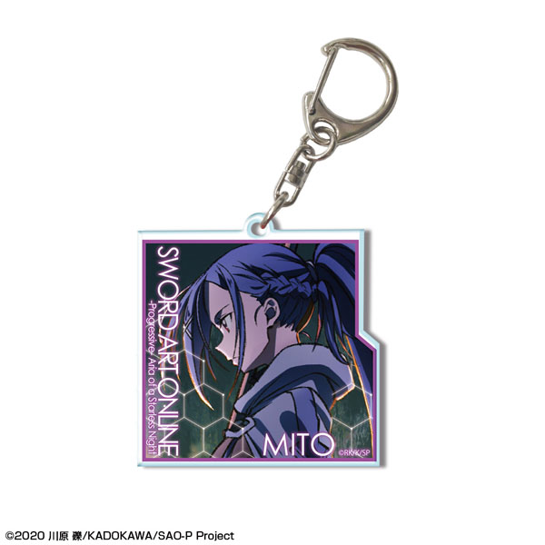 Movie Sword Art Online Progressive: Aria of a Starless Night Acrylic Keychain Design 06 (Mito /B) hình ảnh 1