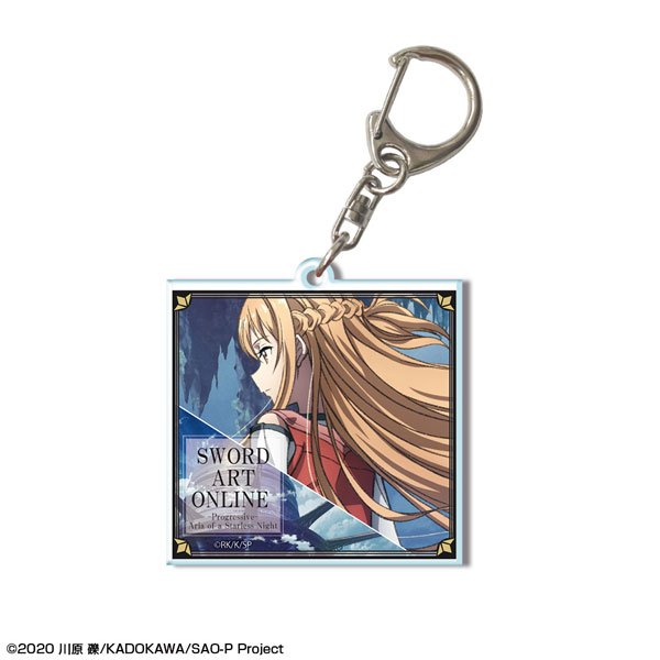 Movie Sword Art Online Progressive: Aria of a Starless Night Acrylic Keychain Design 07 (Asuna /C) รูปภาพ 1