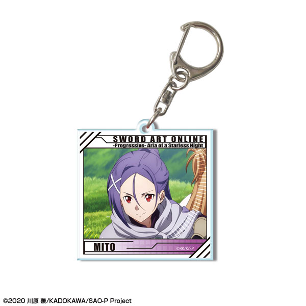 Movie Sword Art Online Progressive: Aria of a Starless Night Acrylic Keychain Design 11 (Mito /C) รูปภาพ 1