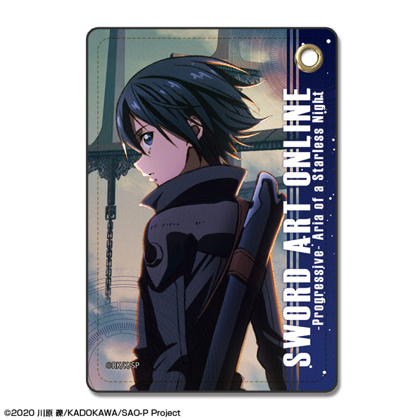Movie Sword Art Online Progressive: Aria of a Starless Night Leather Pass Case Design 03 (Kirito /B) รูปภาพ 1