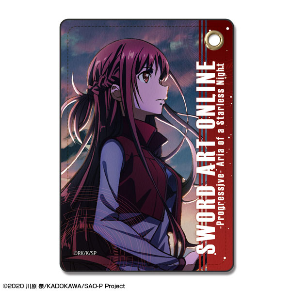 Movie Sword Art Online Progressive: Aria of a Starless Night Leather Pass Case Design 04 (Asuna /B) รูปภาพ 1