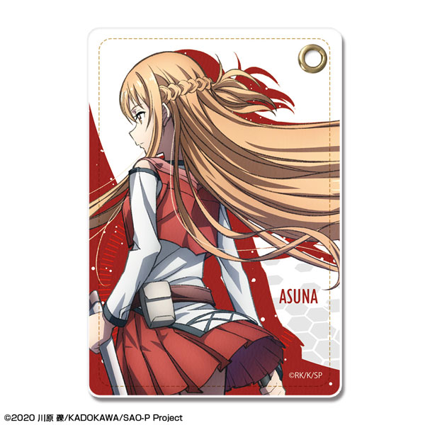 Movie Sword Art Online Progressive: Aria of a Starless Night Leather Pass Case Design 06 (Asuna /C) รูปภาพ 1