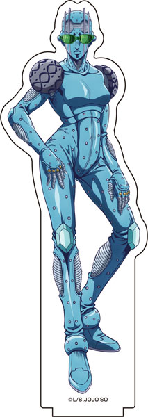 AmiAmi [Character & Hobby Shop]  Anime JoJo's Bizarre Adventure Stone  Ocean BIG Acrylic Stand (7) Jotaro Kujo(Released)