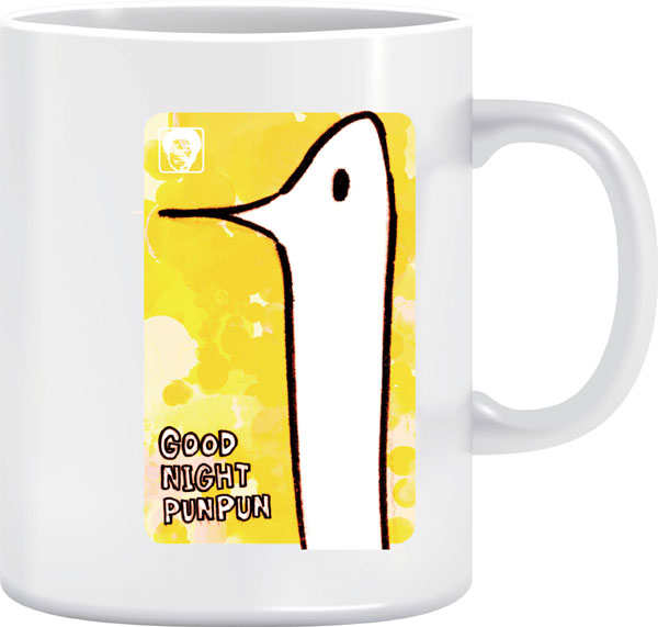  PunPun Large Clear Glass Coffee Mugs Set of 4, Clear