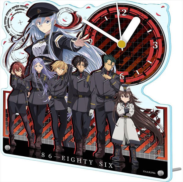 K-on! Acrylic Table Clock (Anime Toy) - HobbySearch Anime Goods Store