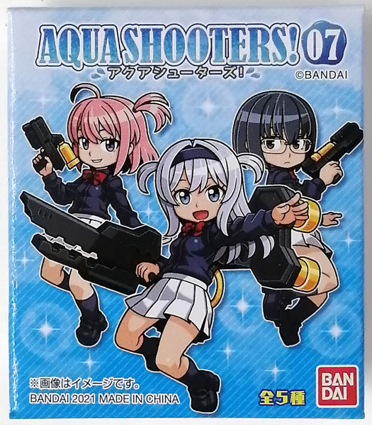 Bandai AQUA SHOOTERS! 07 All 5Types Set รูปภาพ 1