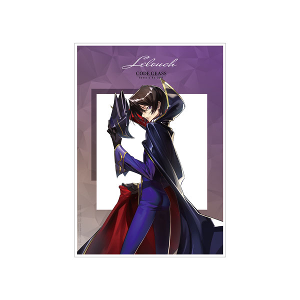 Code Geass Lelouch Lamperouge Anime Poster Canvas Art Poster And