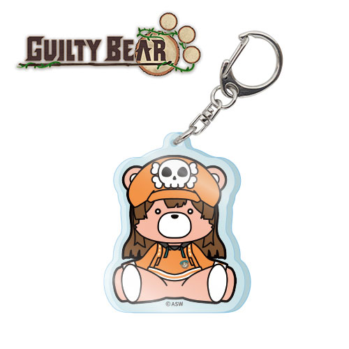 Acrylic Bear Keychain