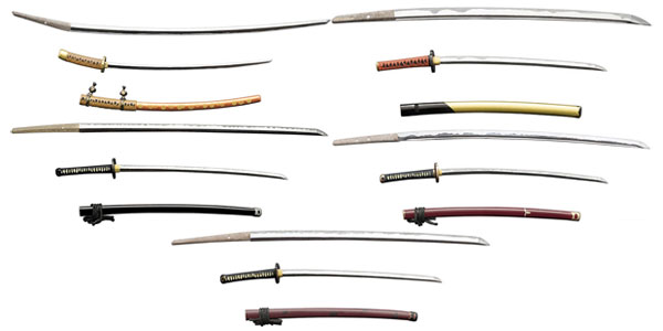F-toys Meitou Hyakka KATANA MASTERWORKS Set of All 5 Types รูปภาพ 1